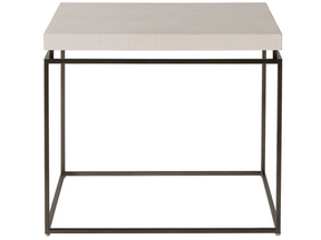 Modern Farmhouse Rustic Oak End Table - Ornate Home