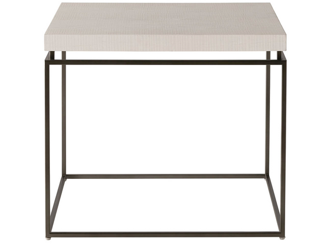 Modern Farmhouse Rustic Oak End Table - Ornate Home