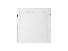 Modern Farmhouse Rustic Oak Square Mirror - Ornate Home