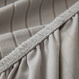 Modern Geometric Jacquard Spandex Slipcover, High Stretch Form Fitting Couch Cover - Ornate Home