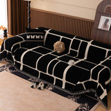 Modern Geometric Sofa Cover Decorative Couch Throw Blanket Furniture Protector - Ornate Home