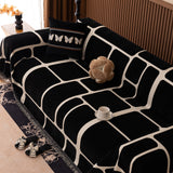 Modern Geometric Sofa Cover Decorative Couch Throw Blanket Furniture Protector - Ornate Home