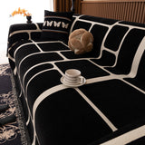 Modern Geometric Sofa Cover Decorative Couch Throw Blanket Furniture Protector - Ornate Home