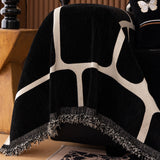 Modern Geometric Sofa Cover Decorative Couch Throw Blanket Furniture Protector - Ornate Home