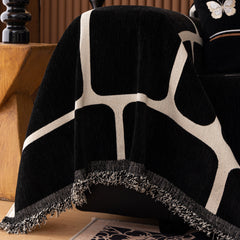 Modern Geometric Sofa Cover Decorative Couch Throw Blanket Furniture Protector - Ornate Home