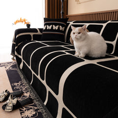 Modern Geometric Sofa Cover Decorative Couch Throw Blanket Furniture Protector - Ornate Home
