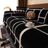 Modern Geometric Sofa Cover Decorative Couch Throw Blanket Furniture Protector - Ornate Home