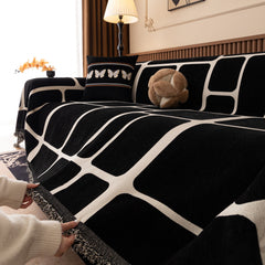Modern Geometric Sofa Cover Decorative Couch Throw Blanket Furniture Protector - Ornate Home