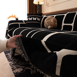 Modern Geometric Sofa Cover Decorative Couch Throw Blanket Furniture Protector - Ornate Home