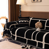Modern Geometric Sofa Cover Decorative Couch Throw Blanket Furniture Protector - Ornate Home