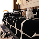 Modern Geometric Sofa Cover Decorative Couch Throw Blanket Furniture Protector - Ornate Home