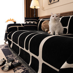 Modern Geometric Sofa Cover Decorative Couch Throw Blanket Furniture Protector - Ornate Home