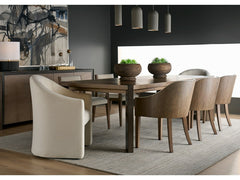 Modern Haze Walnut Dining Table - Ornate Home