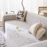 Modern Light Luxury Silky Smooth Couch Throw Protector, Washable Furniture Protector - Ornate Home