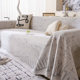 Modern Light Luxury Silky Smooth Couch Throw Protector, Washable Furniture Protector - Ornate Home