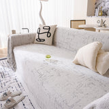 Modern Light Luxury Silky Smooth Couch Throw Protector, Washable Furniture Protector - Ornate Home
