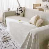Modern Light Luxury Silky Smooth Couch Throw Protector, Washable Furniture Protector - Ornate Home