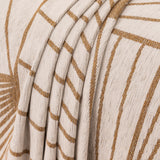 Modern Minimalist Chenille Line Pattern Sofa Cover, Dust and Scratch Resistant Throw Blankets for Couch - Ornate Home