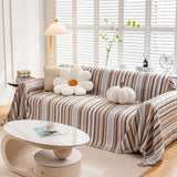 Modern Minimalist Sofa Throw Cover Cotton Knit Throws for Couch Scratch Proof Couch Cover - Ornate Home