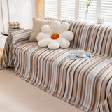 Modern Minimalist Sofa Throw Cover Cotton Knit Throws for Couch Scratch Proof Couch Cover - Ornate Home