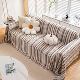 Modern Minimalist Sofa Throw Cover Cotton Knit Throws for Couch Scratch Proof Couch Cover - Ornate Home