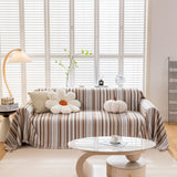 Modern Minimalist Sofa Throw Cover Cotton Knit Throws for Couch Scratch Proof Couch Cover - Ornate Home