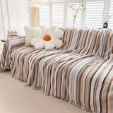 Modern Minimalist Sofa Throw Cover Cotton Knit Throws for Couch Scratch Proof Couch Cover - Ornate Home