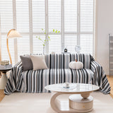 Modern Minimalist Sofa Throw Cover Cotton Knit Throws for Couch Scratch Proof Couch Cover - Ornate Home