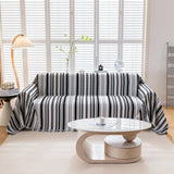 Modern Minimalist Sofa Throw Cover Cotton Knit Throws for Couch Scratch Proof Couch Cover - Ornate Home