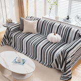 Modern Minimalist Sofa Throw Cover Cotton Knit Throws for Couch Scratch Proof Couch Cover - Ornate Home