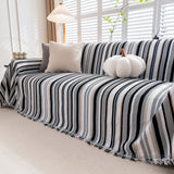Modern Minimalist Sofa Throw Cover Cotton Knit Throws for Couch Scratch Proof Couch Cover - Ornate Home