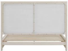 Modern Mist/Haze King Panel Bed - Ornate Home