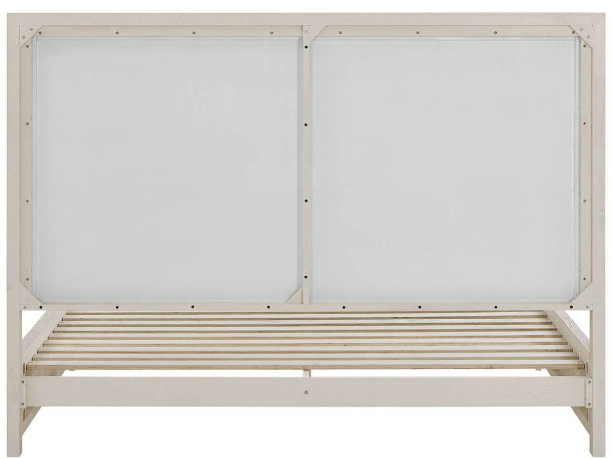 Modern Mist/Haze Queen Panel Bed - Ornate Home