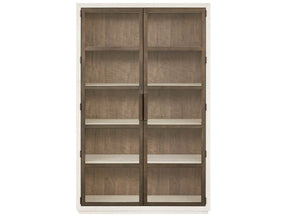 Modern Mist Oak Display Cabinet - Ornate Home