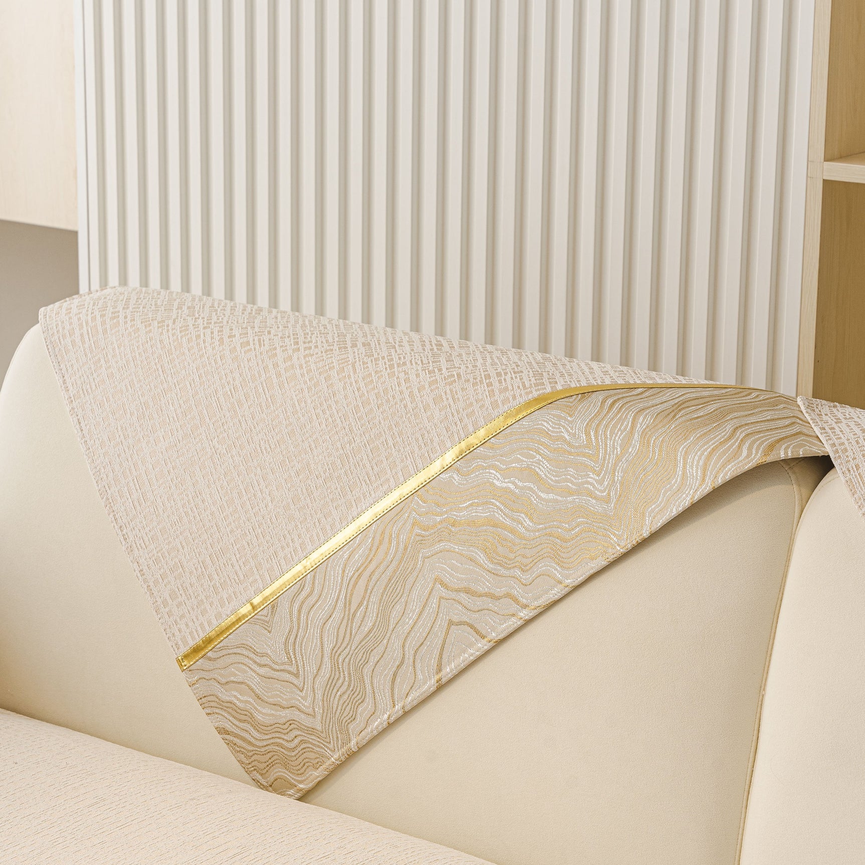 Modern Non-Slip Couch Slipcover, Soft, Durable & Washable Furniture Protector - Ornate Home