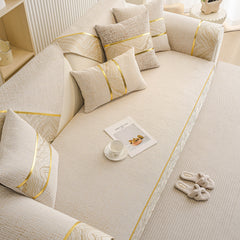 Modern Non-Slip Couch Slipcover, Soft, Durable & Washable Furniture Protector - Ornate Home