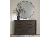 Modern Sable Eight Drawer Dresser - Ornate Home