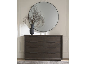Modern Sable Eight Drawer Dresser - Ornate Home
