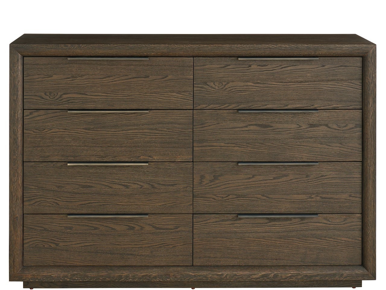 Modern Sable Eight Drawer Dresser - Ornate Home