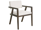 Modern Sable/Linen Arm Chair - Ornate Home