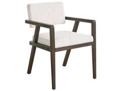 Modern Sable/Linen Arm Chair - Ornate Home