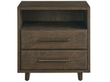 Modern Sable Open Storage Nightstand - Ornate Home