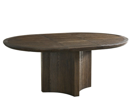 Modern Sable Round Dining Table - Ornate Home