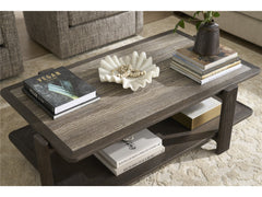 Modern Sable/Stone Cocktail Table - Ornate Home