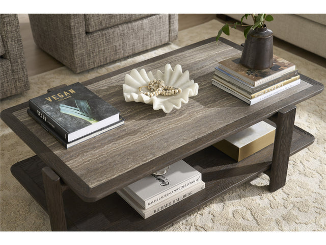 Modern Sable/Stone Cocktail Table - Ornate Home