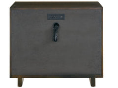Modern Sable Three Drawer Nightstand - Ornate Home