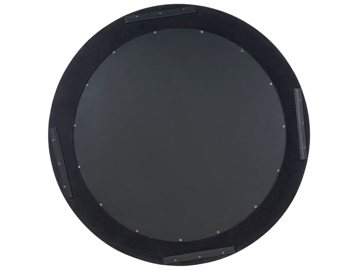 Modern Soft Bronze Circular Textured Wall Mirror 44" - Ornate Home