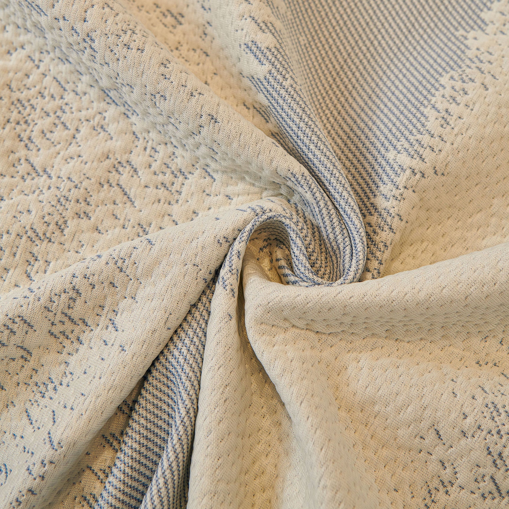 Modern Striped Sofa Throw Blanket, Lightweight Couch Cover for Summer Seating - Ornate Home