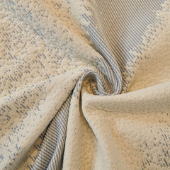 Modern Striped Sofa Throw Blanket, Lightweight Couch Cover for Summer Seating - Ornate Home