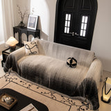 Modern Textured Sofa Cover Blanket, Tightly Woven Pet Sofa Throw for Sectional Couches - Ornate Home